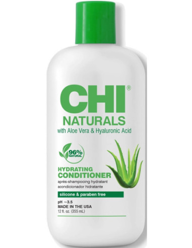 CHI NATURALS with ALOE VERA mitrinošs kondicionieris 355ml