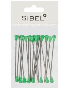 Hårnåle 20 stk., metal, 60 mm