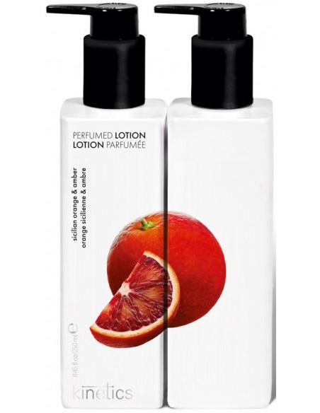 Parfumeret hånd- og bodylotion SICILIANSK APPELSIN & AMBER 250ml