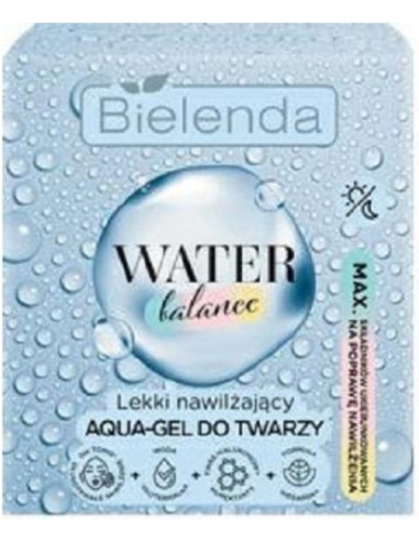 WATER BALANCE Viegli mitrinošs akva-gels sejai, 50g