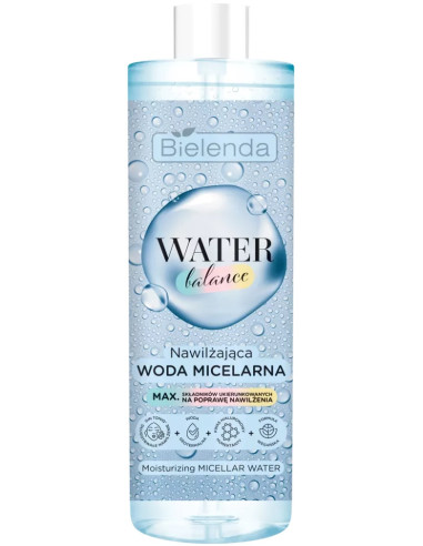 WATER BALANCE Mitrinošs micelārais ūdens, 400ml