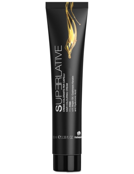 SUPERLATIV FARVE Hårfarve 7,6 Blond Rød 100 ml (beskadiget emballage)