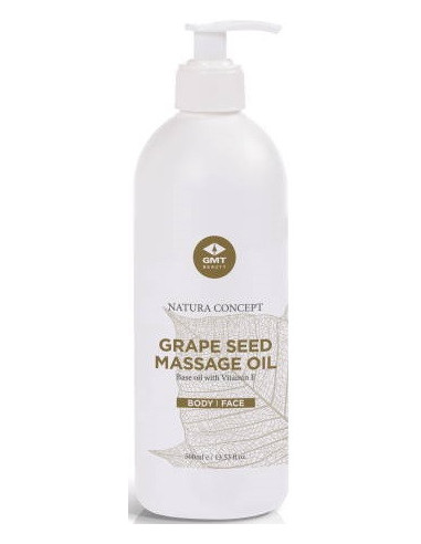 Vīnogu kauliņu masāžas eļļa (GRAPE SEED MASSAGE OIL) 500ml