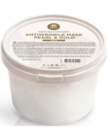 Anti-rynke maske Guld og perler 0,2 kg