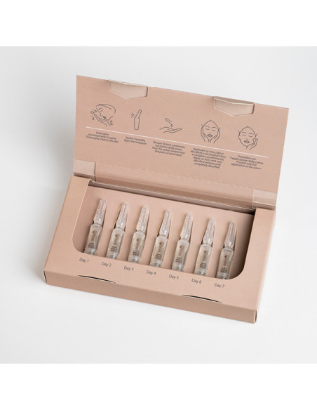 SkinSystem Ansigts ampuller SHINE BRIGHT BOOST 7x2ml