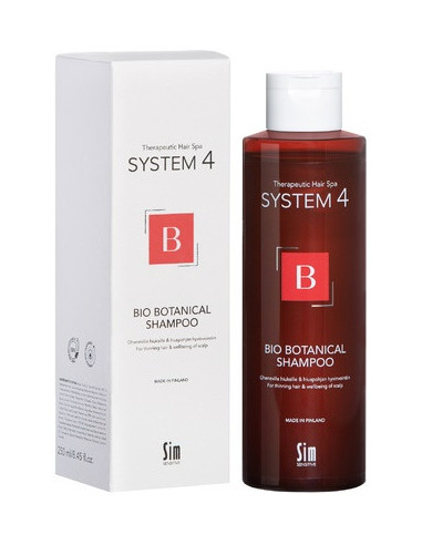 S4 Bio Botanical Shampoo til tyndt...