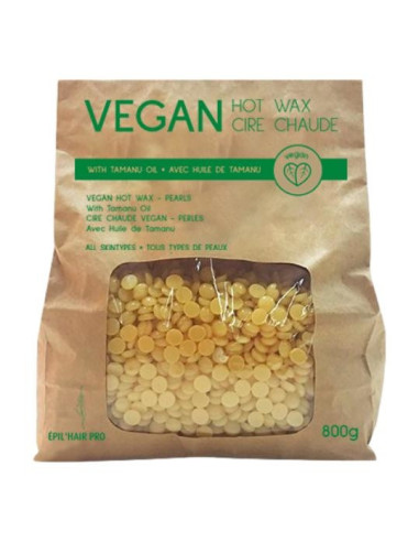 Karstā vaska pērles VEGAN, visiem ādas tipiem 800gr