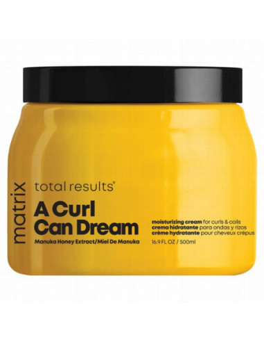 A Curl Can Dream mitrinošs krems lokām un viļņiem 500ML