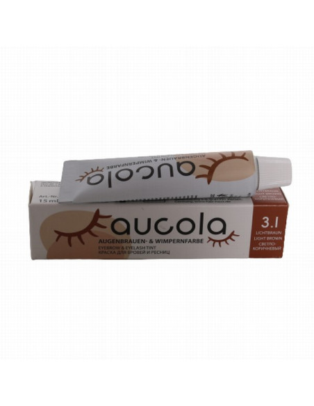 Aucola Uzacu, skropstu krāsa gaiši brūna, 3.1 15ml