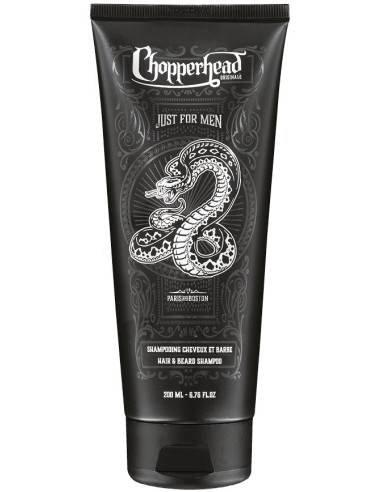 CHOPPERHEAD Shampoo til hår og skæg,...