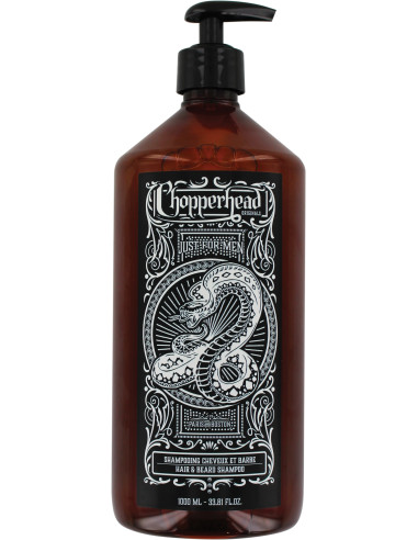 CHOPPERHEAD Shampoo til hår og skæg,...