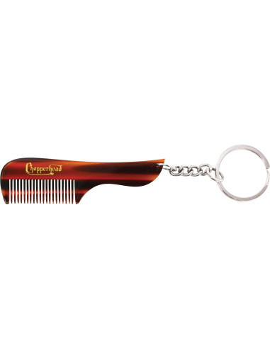 CHOPPERHEAD Comb for beard and moustache with key holder