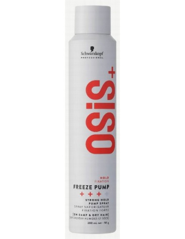 OSiS Freeze Pump stipras fiksācijas šķidrā matu laka 200ml