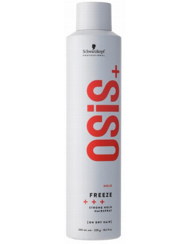 OSiS+ Freeze hårspray med stærkt hold...