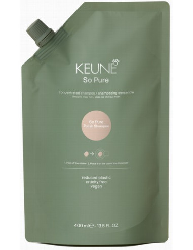 So Pure Polish Clarifying shampoo...