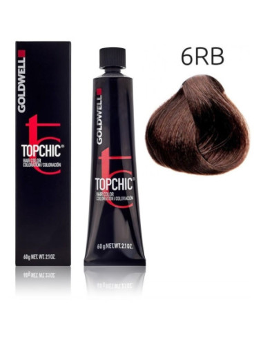 Goldwell Topchic noturīgā krāsa 60 ml 6RB