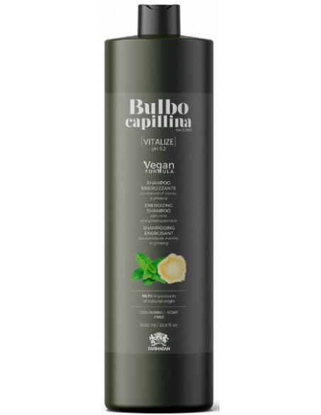 BULBO CAPILLINA VITALIZE Energigivende shampoo mod hårtab 1000 ml