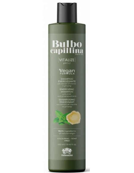 BULBO CAPILLINA VITALIZE Energigivende shampoo mod hårtab 250 ml