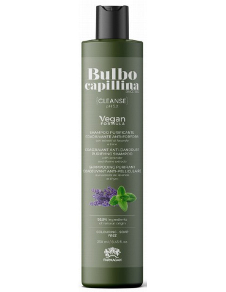 BULBO CAPILLINA CLEANSE Shampoo mod tør og fedtet skæl 250 ml