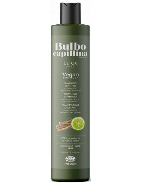 BULBO CAPILLINA DETOX Shampoo skånsomt desinficerende 250 ml