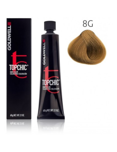 Goldwell Topchic noturīgā krāsa 60 ml 8G