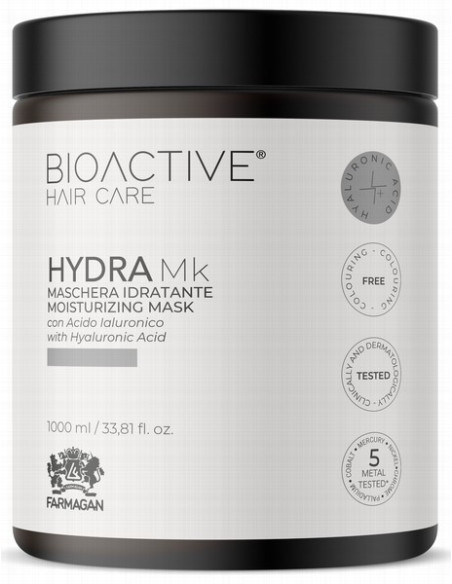 BIOAKTIV HYDRA-maske til meget dehydreret hår, dybt fugtgivende 1000 ml