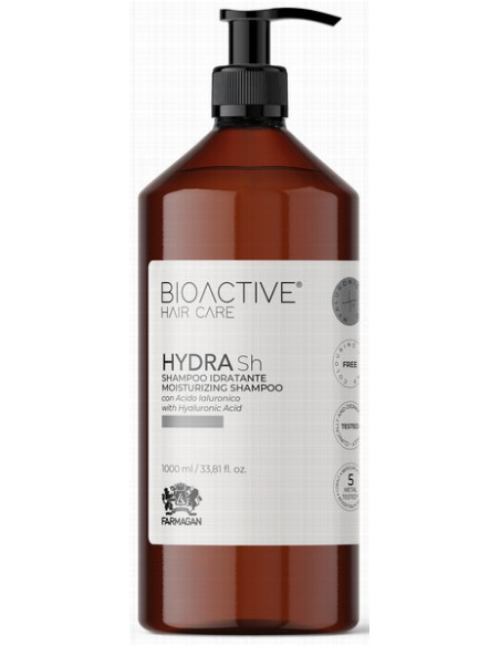BIOACTIVE HYDRA Shampoo til meget dehydreret hår, skånsomt rensende, fugtgivende 1000 ml