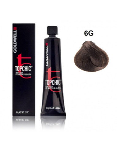 Goldwell Topchic noturīgā krāsa 60 ml  6G