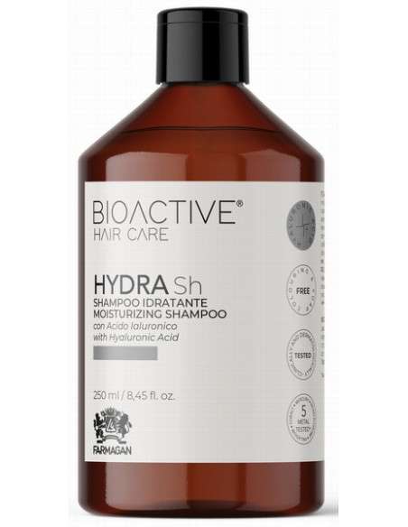 BIOACTIVE HYDRA Shampoo til meget dehydreret hår, skånsomt rensende, fugtgivende 250 ml
