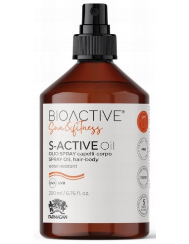 BIOAKTIV S-AKTIV Hår- og Kropsspray,...
