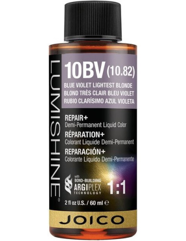 Lumishine 10BV - Blue Violet Lightest Blonde matu krāsa 60ml