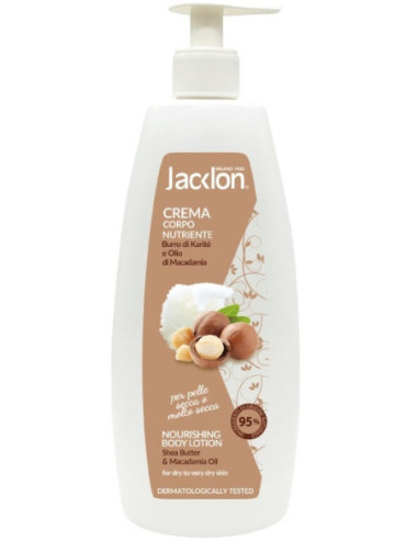 JACKLON Body lotion with Shea Butter and Macadamia Oil 500ml