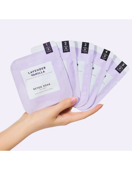 VOESH - PEDI IN A BOX Pedicure SPA behandling 5-i-1, beroligende, lavendel ekstrakt