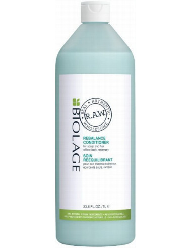 BIOLAGE RAW REBALANCE kondicioniers galvas adai un matiem 1000 ml