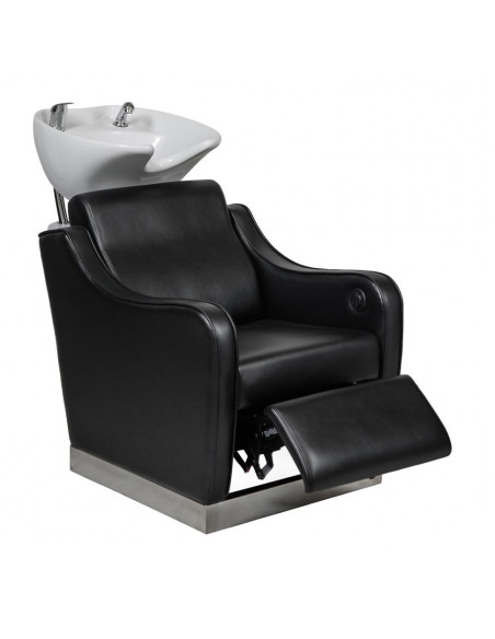 Frisørvask med elektrisk justerbar fodstøtte Rebeca