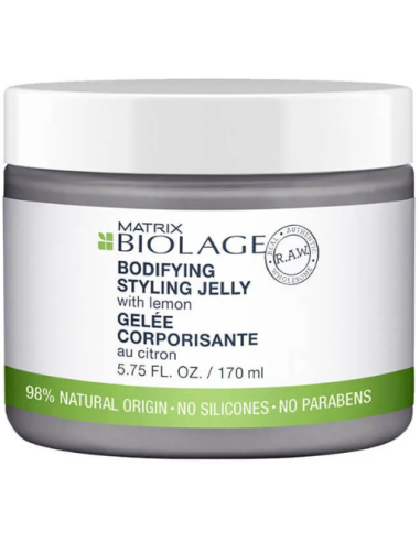 BIOLAGE RAW Hair styling gel with lemon 180ml