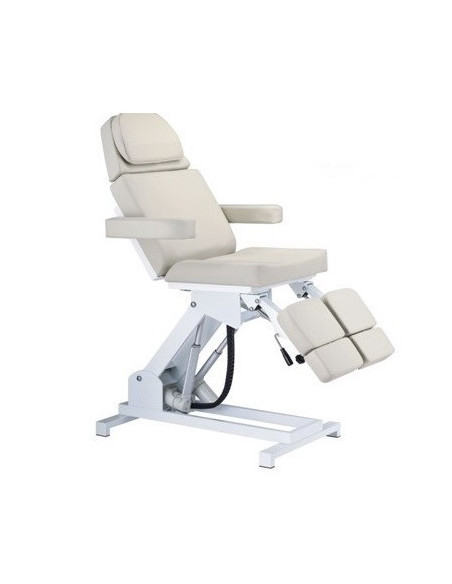 Pedicure-sofa med 3 motorer Celeste, Hvid