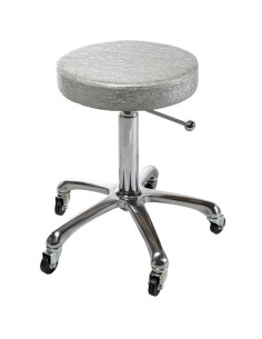 Herrestol Ocius, sølvfarvet