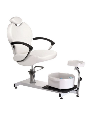 Hydraulisk pedicurestol med lænestol...
