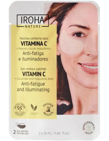 IROHA NATURE øjenmaske med C-vitamin,...