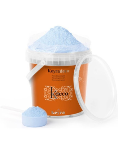 DECO pulverblegemiddel med keratin 500gr