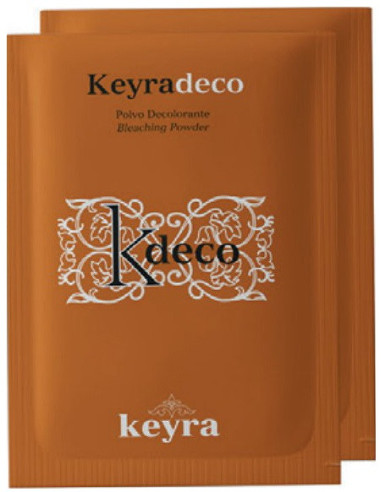 DECO pulverblegemiddel med keratin 25gr