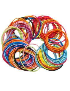 Hårelastikker, tynde, 6...