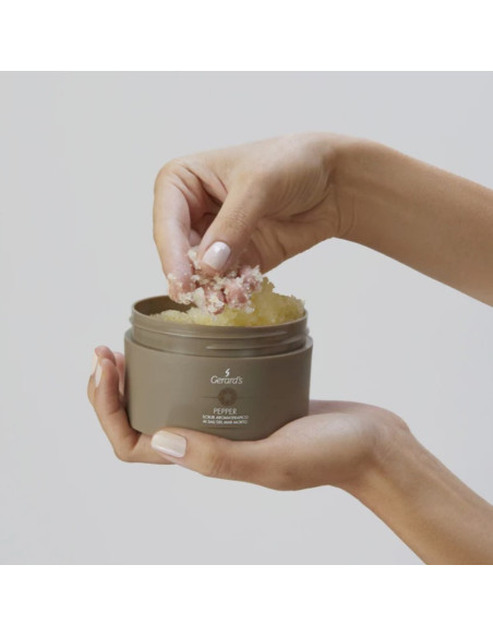 PEPPER Scrub med Dødehavssalte - aromaterapi til kroppen 200 g