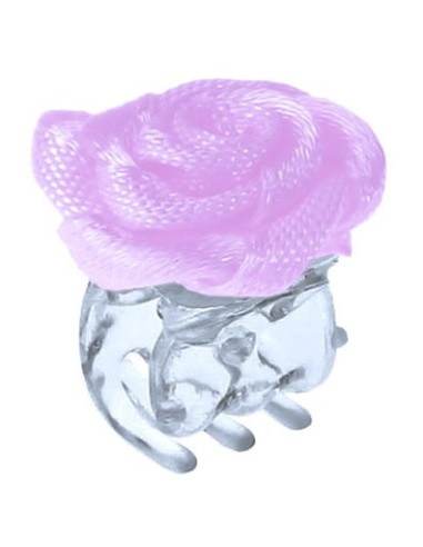 Hårspænde, dekorativ med rose, lys...