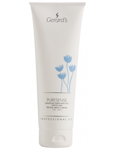 PURESENSE Emulsionsrensende, matterende, til kombineret-fedtet ansigtshud 250 ml
