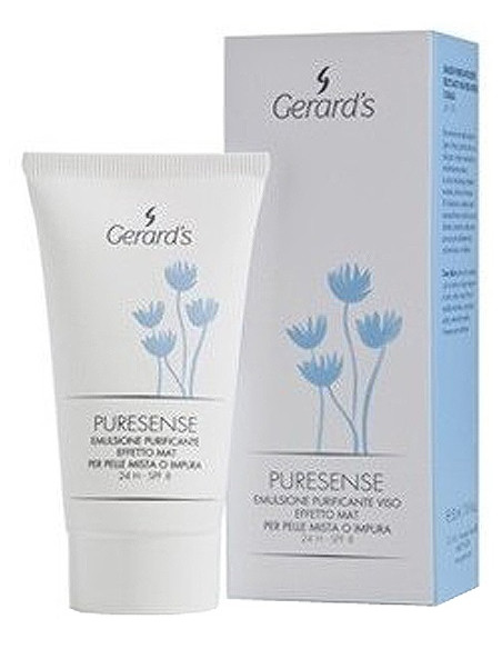 PURESENSE Emulsion rensende-matterende, til kombineret-fedtet ansigtshud 50 ml
