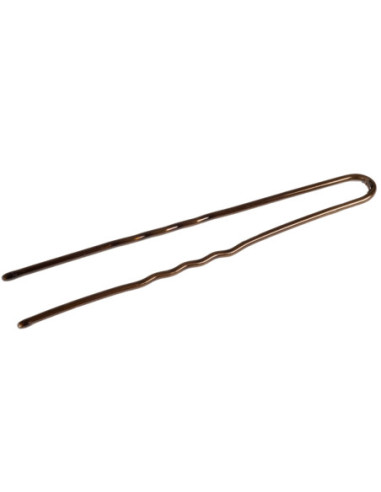 Hårnåle, bølgede, 45 mm, brune, 500 g