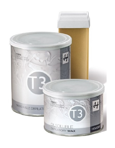 HOLIDAY T3 hårfjerningsvoks (naturlig) 400ml