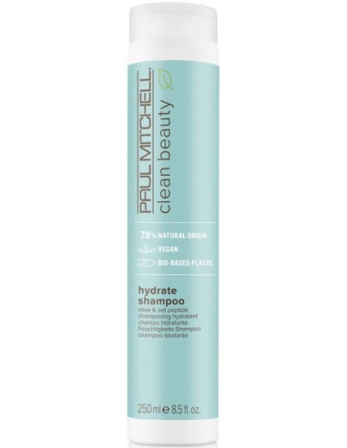 CLEAN BEAUTY fugtgivende shampoo 250 ml